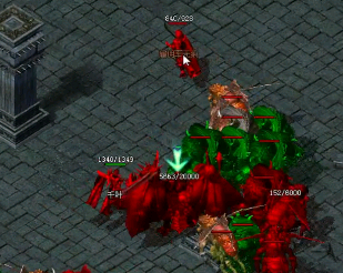 传奇玩家需要正面面对各种偷袭刺杀