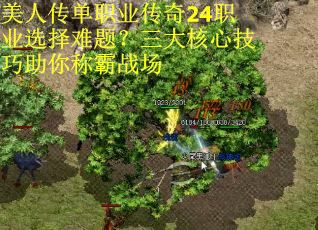 美人传单职业传奇24职业选择难题？三大核心技巧助你称霸战场