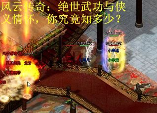 风云传奇：绝世武功与侠义情怀，你究竟知多少？