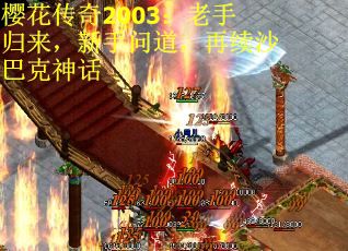 樱花传奇2003：老手归来，新手问道，再续沙巴克神话