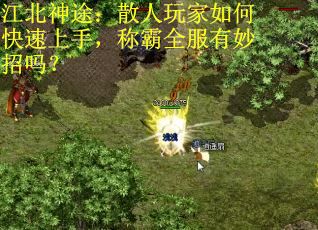 江北神途：散人玩家如何快速上手，称霸全服有妙招吗？