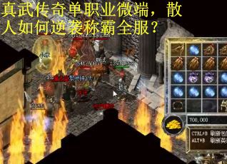 真武传奇单职业微端,散人如何逆袭称霸全服? 真武传奇单职业微端,散人如何逆袭称霸全服?