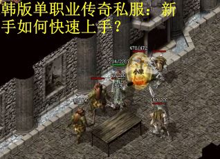 韩版单职业传奇私服:新手如何快速上手? 韩版单职业传奇私服:新手如何快速上手?