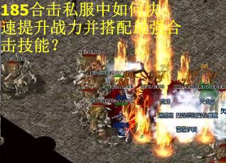 185合击私服中如何快速提升战力并搭配最强合击技能？